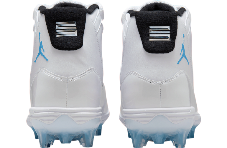 Air Jordan 11 Cleats White / Legend Blue - Image 5