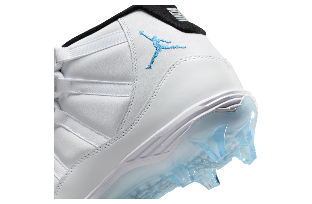 Air Jordan 11 Cleats White / Legend Blue - Image 8