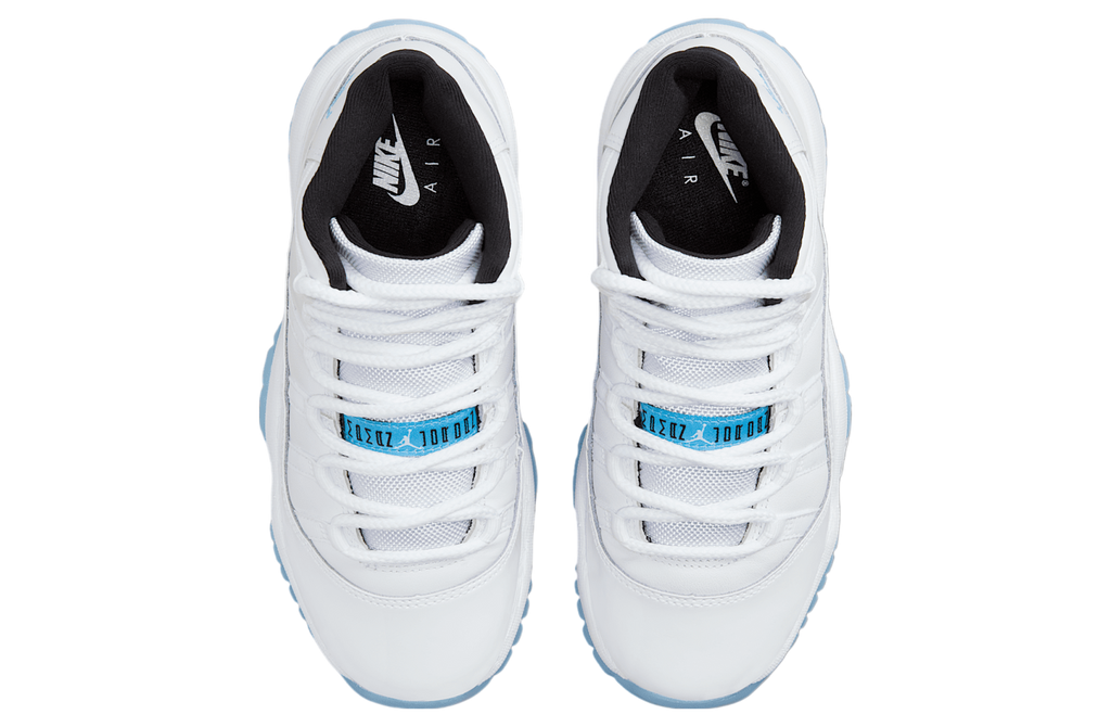 Air Jordan 11 Legend Blue GS White / Black - Image 4