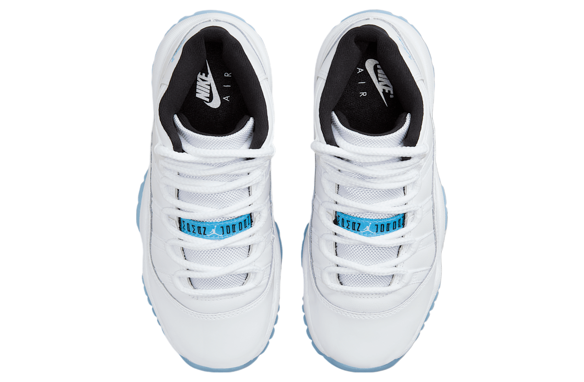 Air Jordan 11 Legend Blue GS White / Black - Image 4