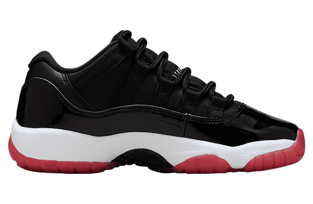 Air Jordan 11 Low GS Black / White - Image 3