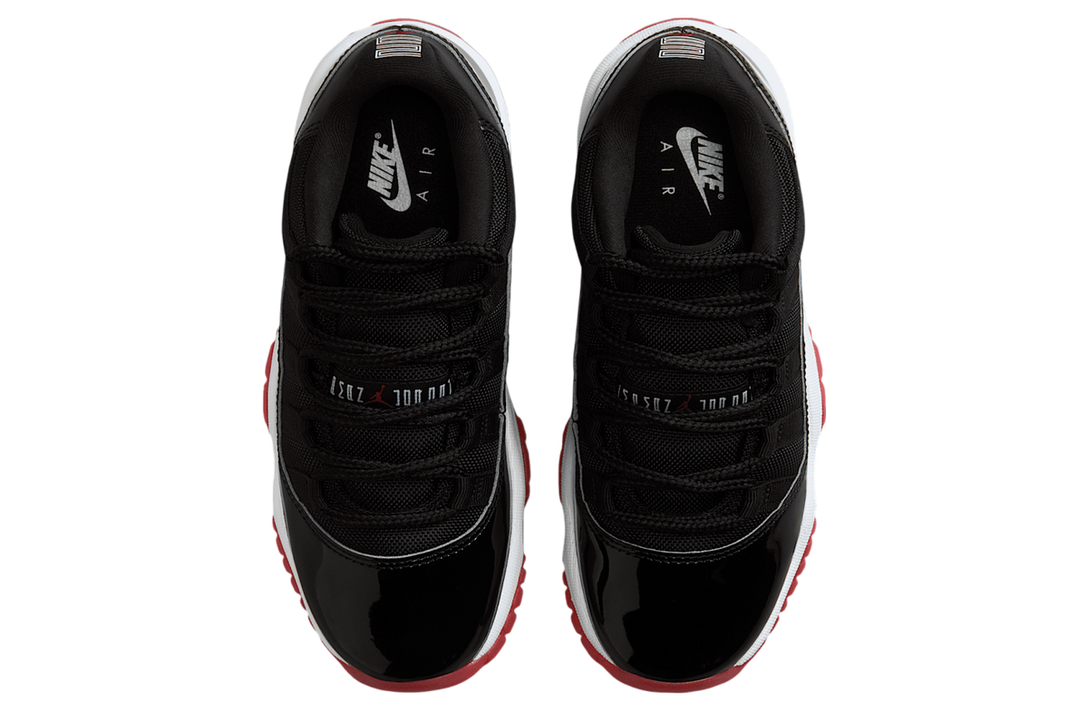 Air Jordan 11 Low GS Black / White - Image 4