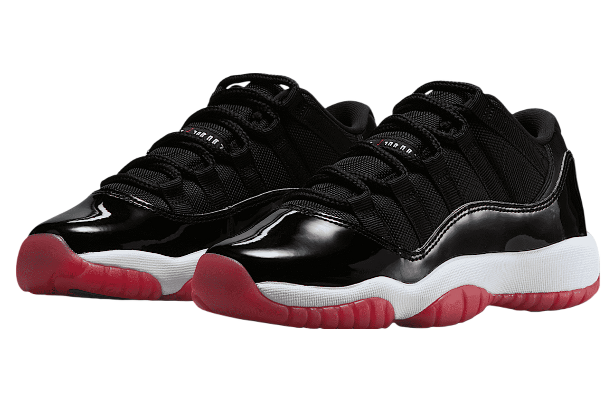 Air Jordan 11 Low GS Black / White - Image 5