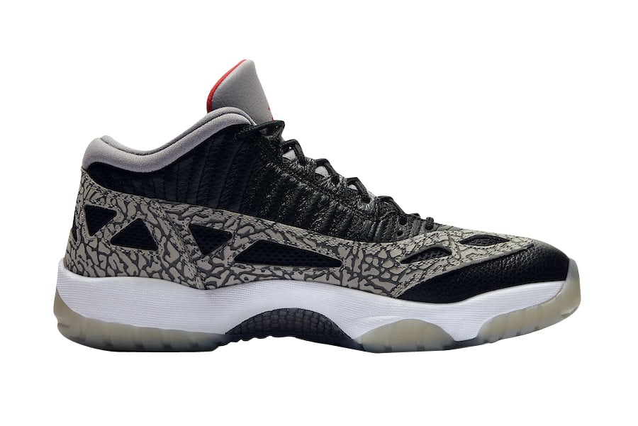 Air Jordan 11 Low IE Black Cement - Image 3