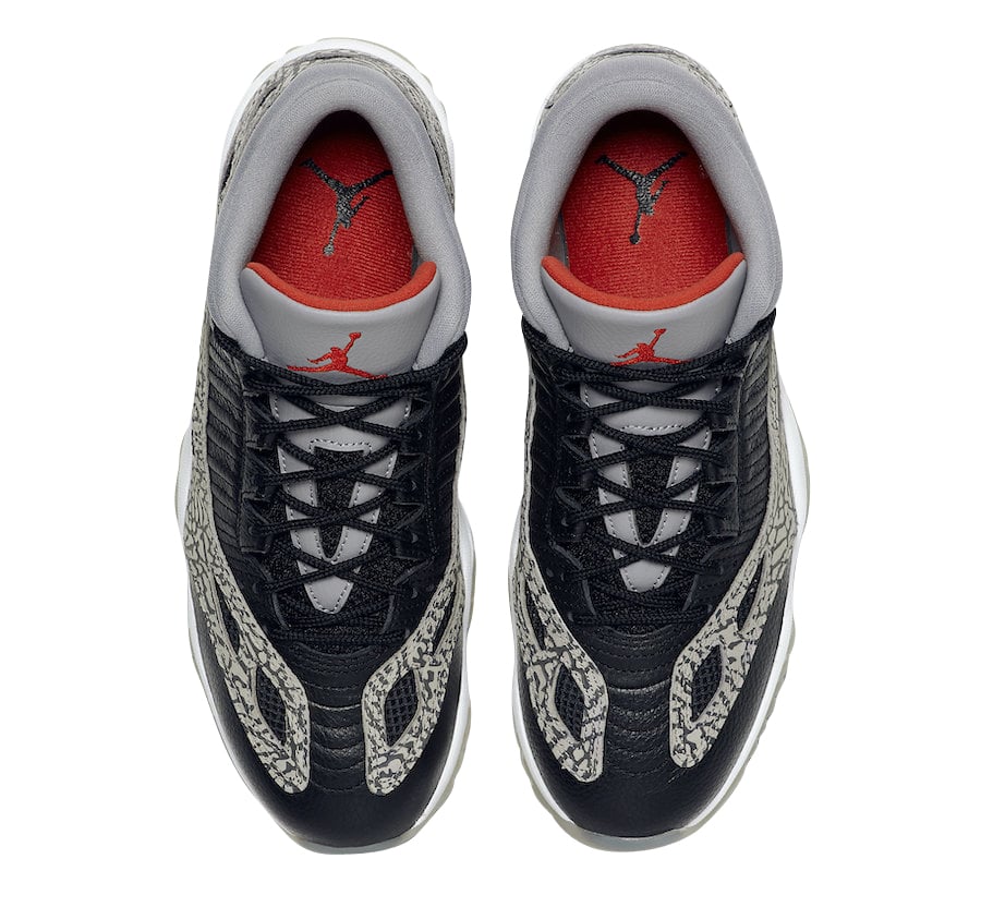 Air Jordan 11 Low IE Black Cement - Image 4