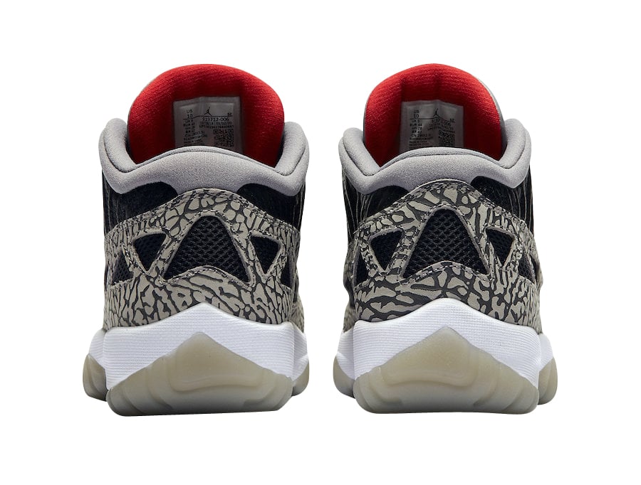 Air Jordan 11 Low IE Black Cement - Image 5