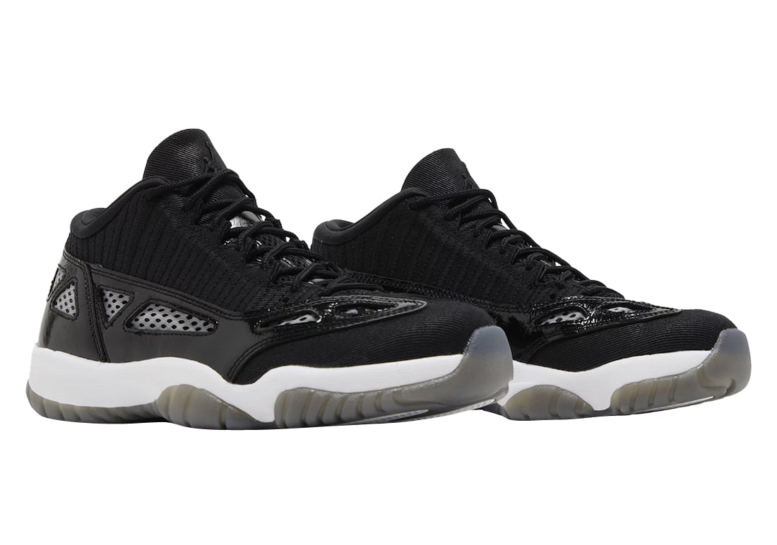 Air Jordan 11 Low IE Black White - Image 2