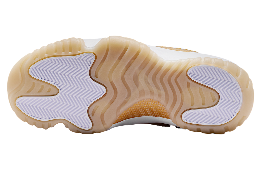 Air Jordan 11 Low White / Metallic Gold - Image 2