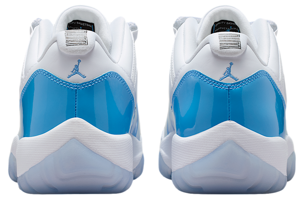 Air Jordan 11 Low White / University Blue - Image 6