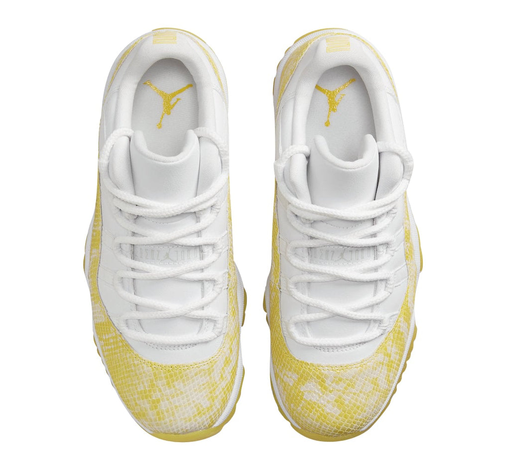 Air Jordan 11 Low WMNS Yellow Snakeskin - Image 4