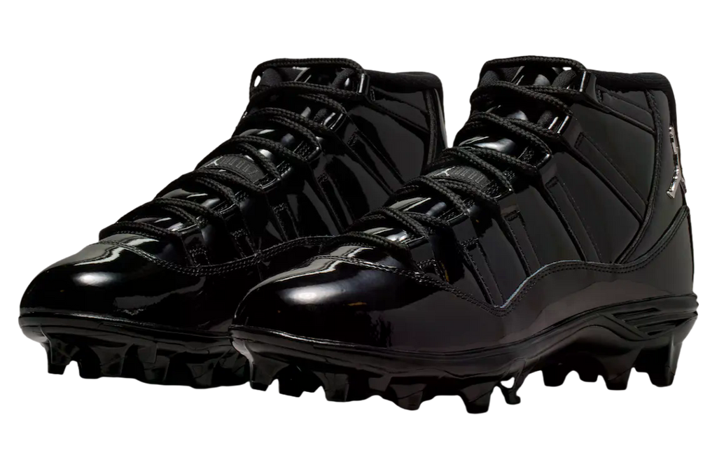 Air Jordan 11 TD Black Patent - Image 2