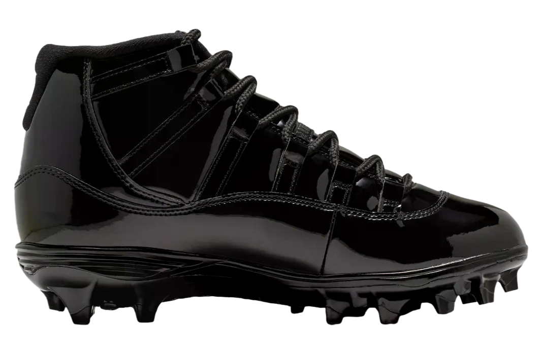 Air Jordan 11 TD Black Patent - Image 3