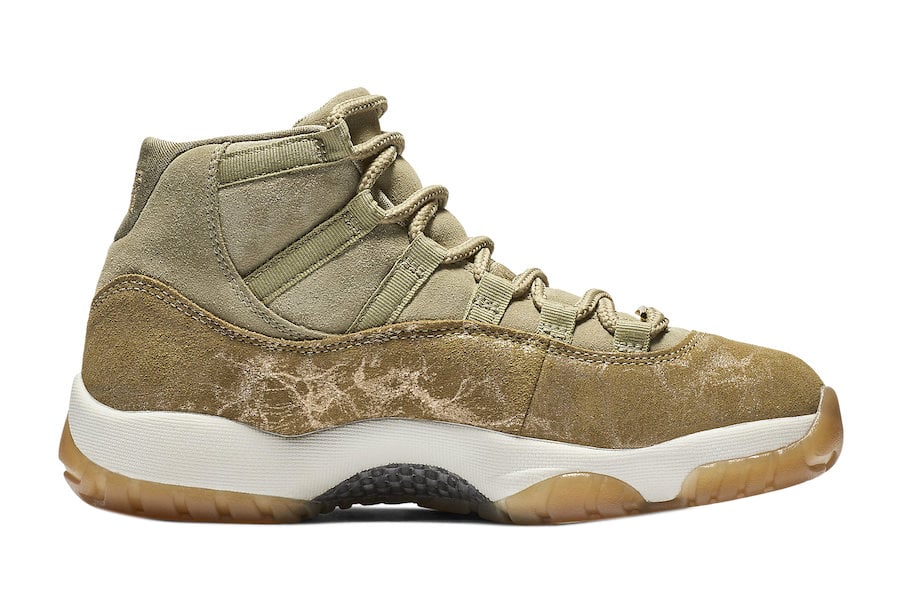 Air Jordan 11 WMNS Neutral Olive - Image 3
