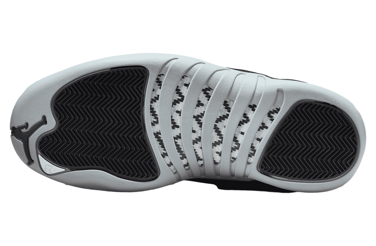 Air Jordan 12 Barons Black Wolf Grey - Image 2