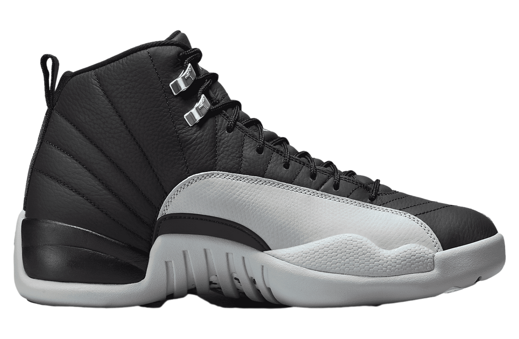 Air Jordan 12 Barons Black Wolf Grey - Image 3