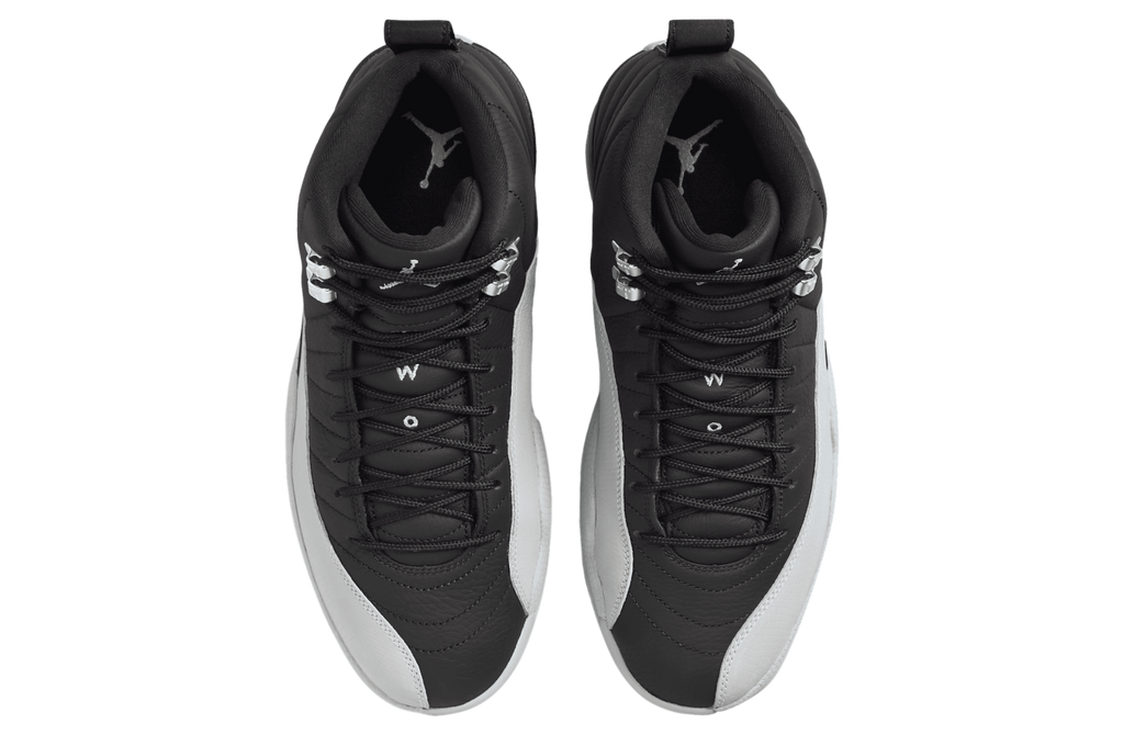Air Jordan 12 Barons Black Wolf Grey - Image 4