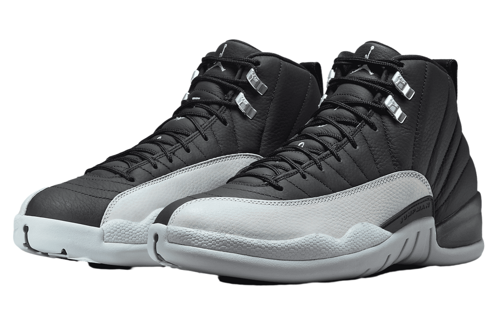 Air Jordan 12 Barons Black Wolf Grey - Image 5