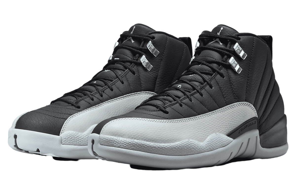 Air Jordan 12 Barons Black Wolf Grey - Image 5