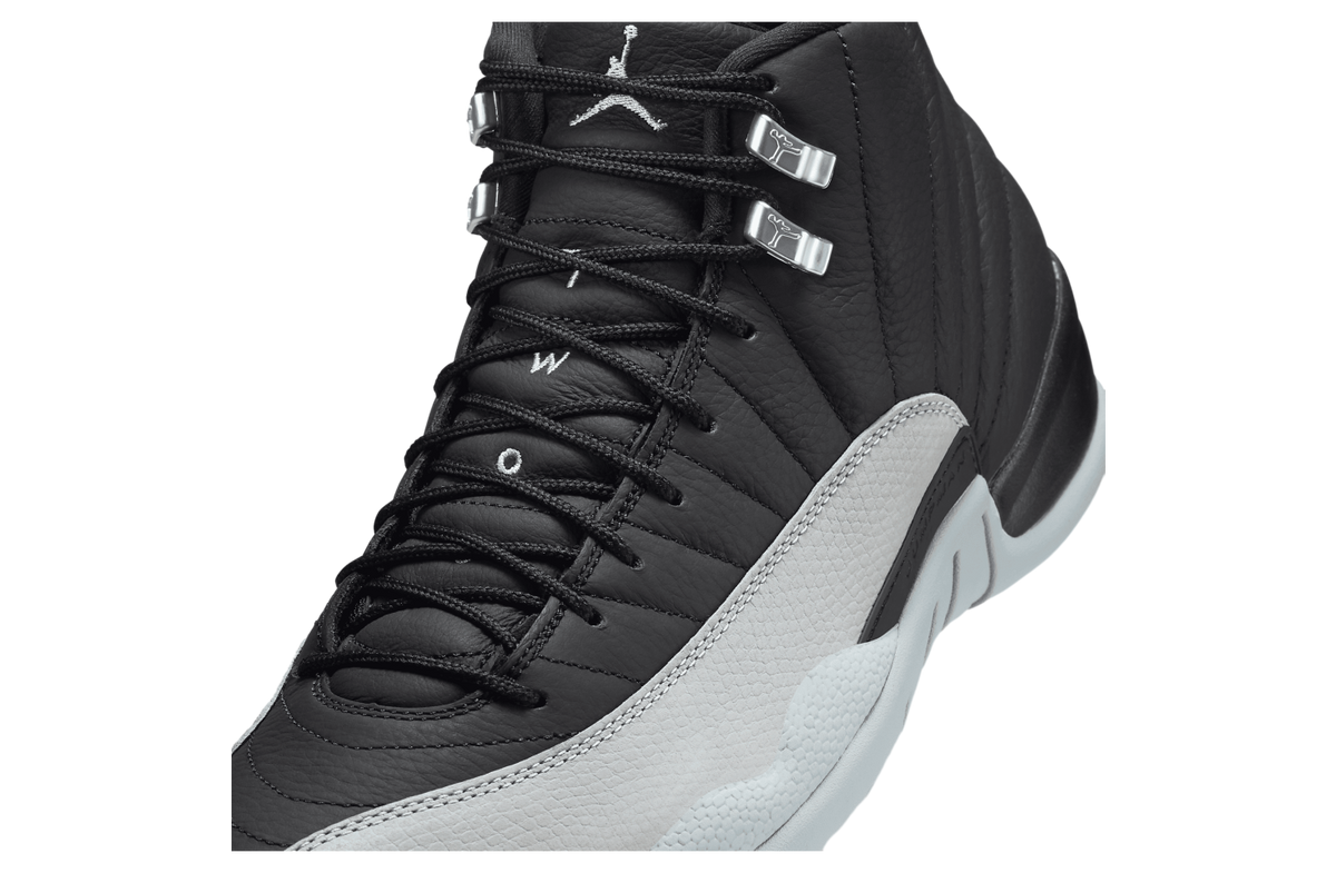 Air Jordan 12 Barons Black Wolf Grey - Image 7