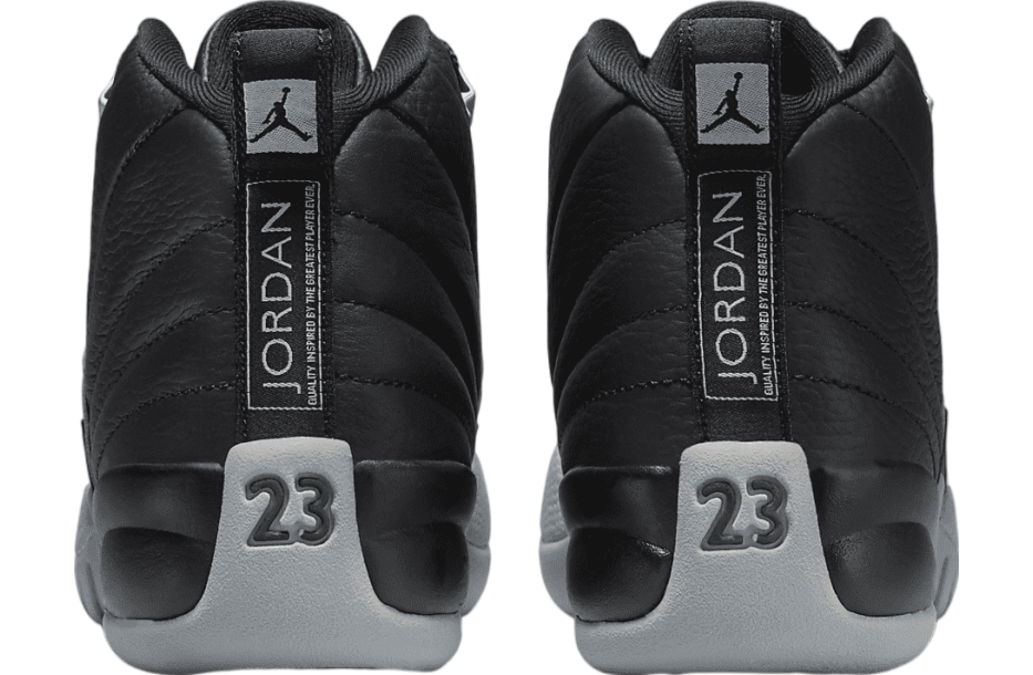 Air Jordan 12 GS Barons Black / Wolf Grey - Image 6