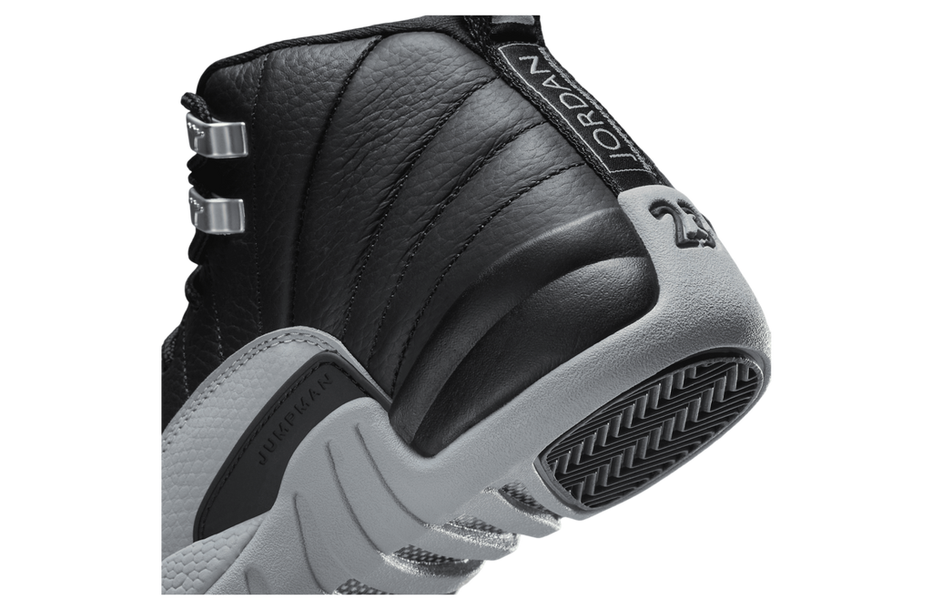 Air Jordan 12 GS Barons Black / Wolf Grey - Image 8