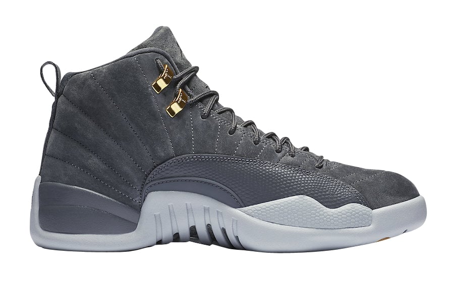 Air Jordan 12 GS Dark Grey - Image 3