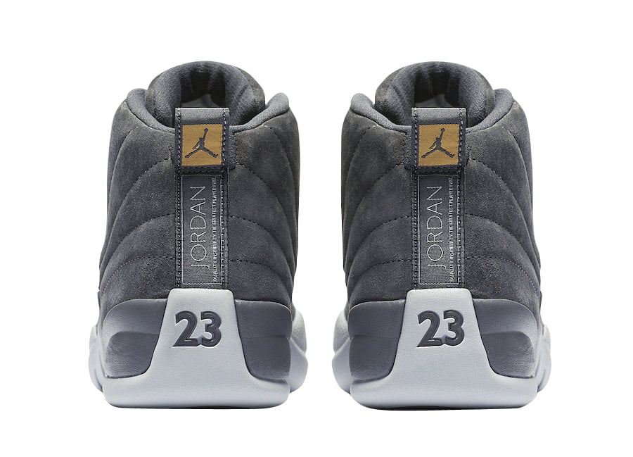 Air Jordan 12 GS Dark Grey - Image 5