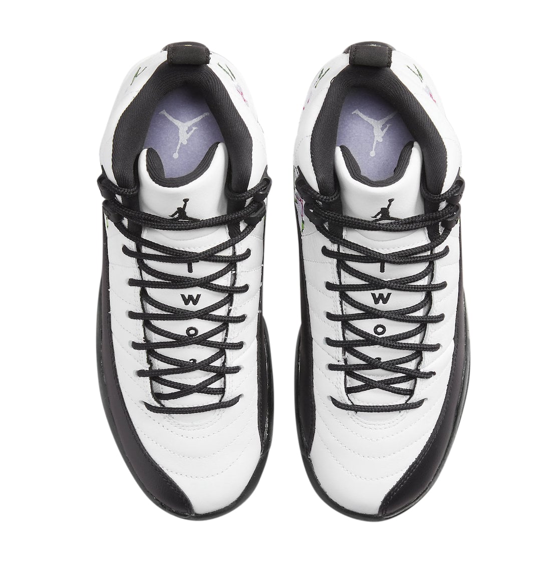 Air Jordan 12 GS Floral - Image 4