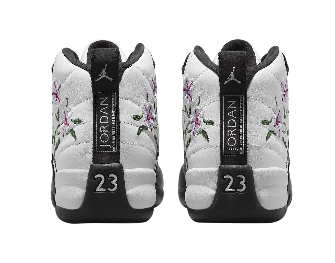 Air Jordan 12 GS Floral - Image 5