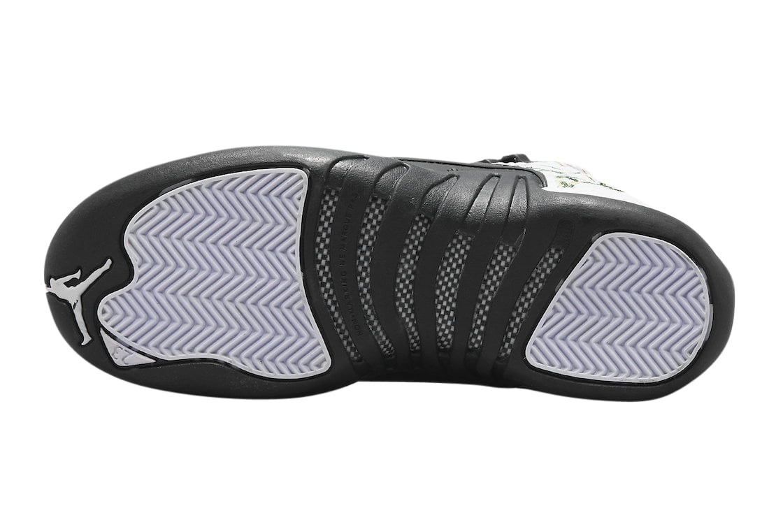 Air Jordan 12 GS Floral - Image 6