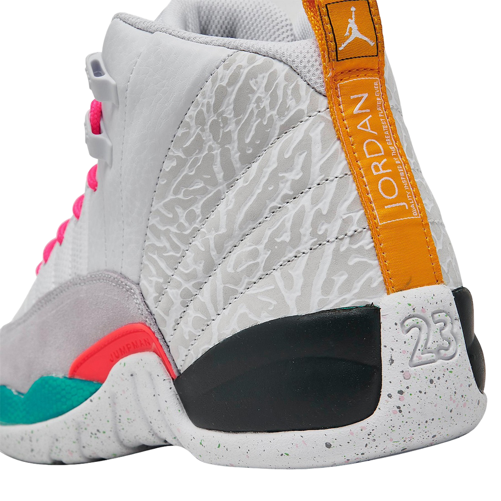 Air Jordan 12 GS White Vapor Green - Image 6