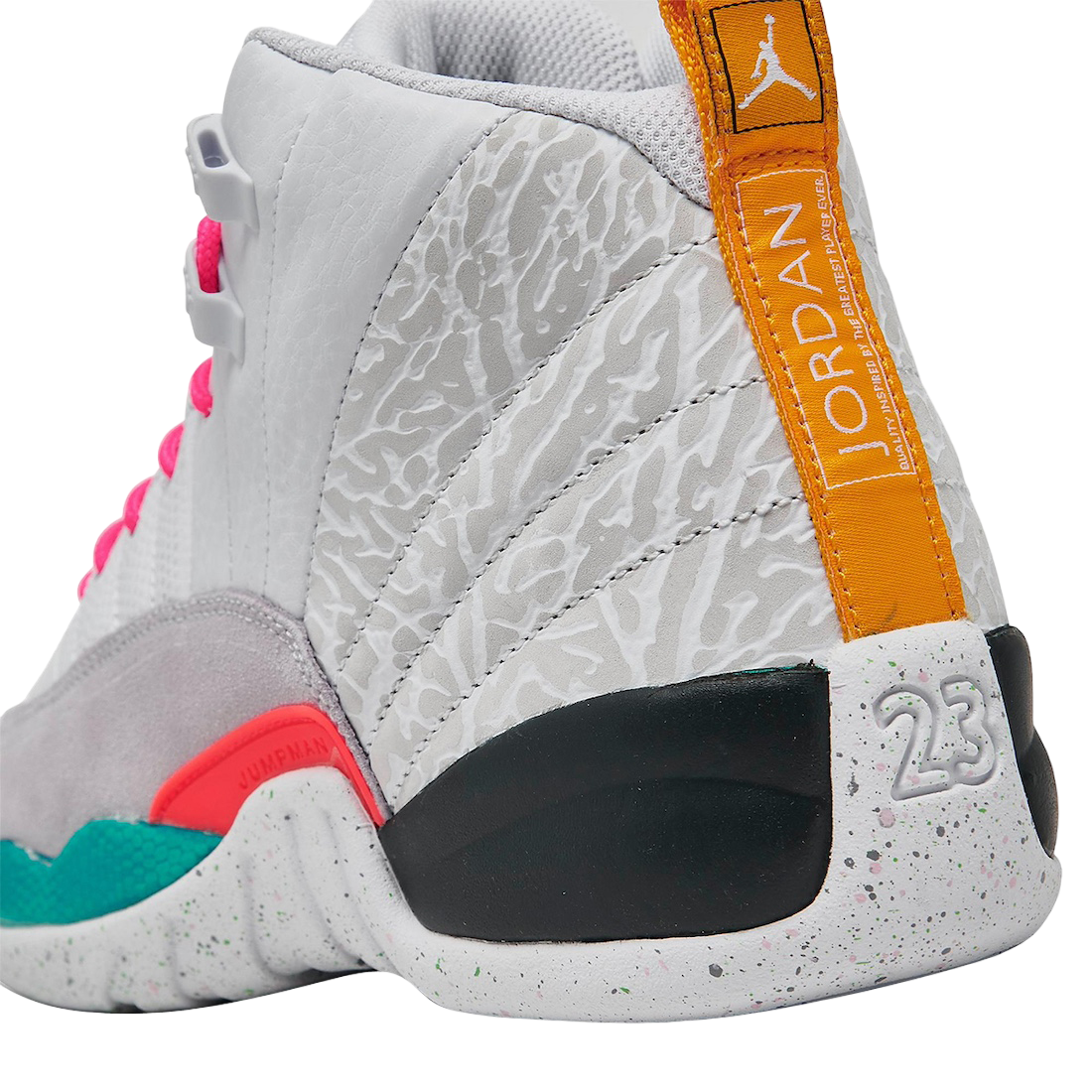 Air Jordan 12 GS White Vapor Green - Image 6