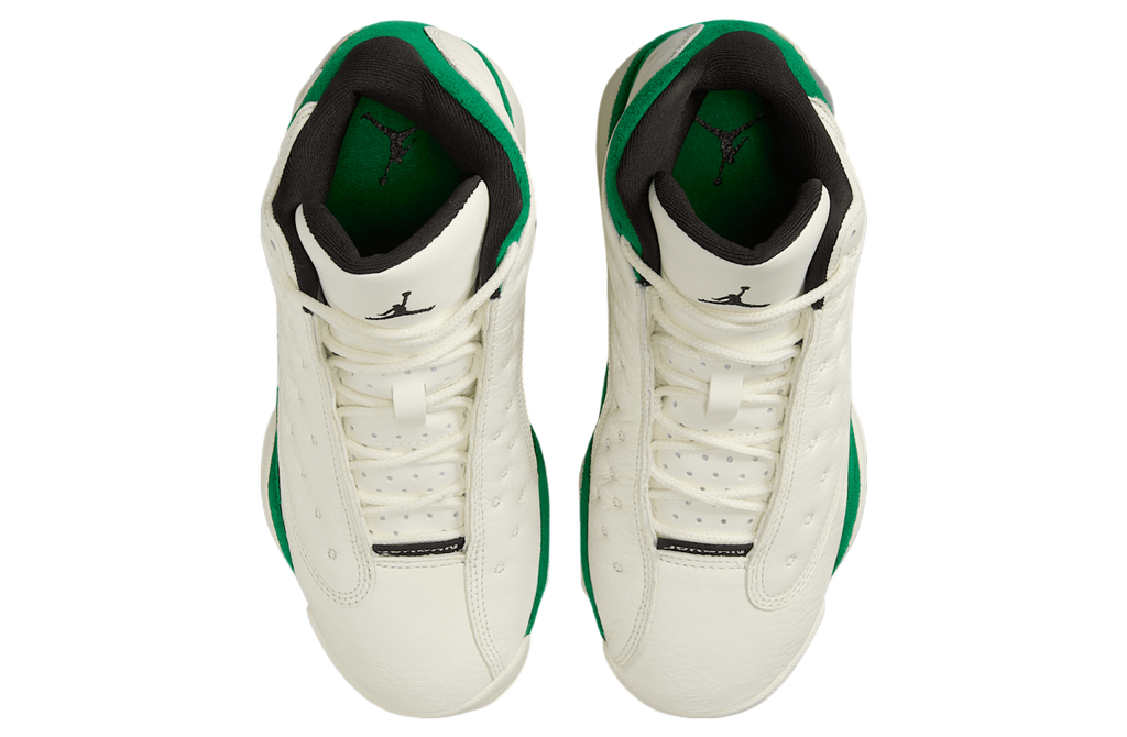 Air Jordan 13 GS Pine Green Sail / Black - Image 4