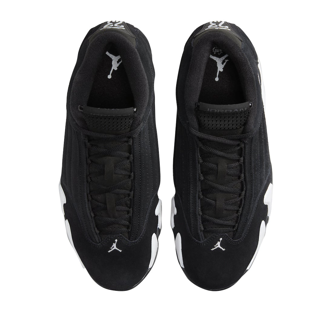 Air Jordan 14 Black White - Image 4