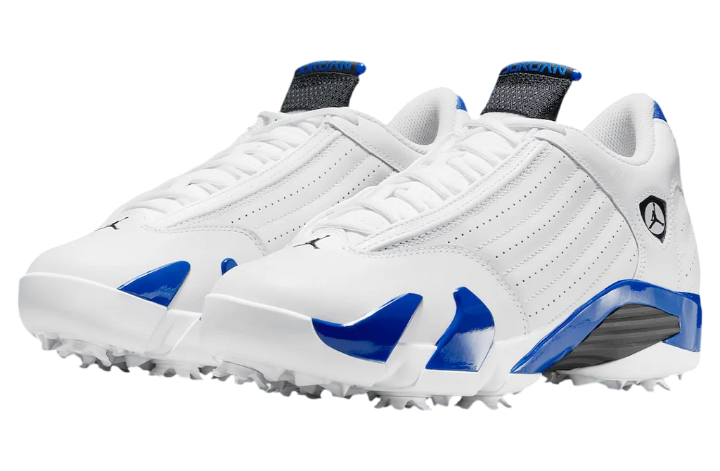 Air Jordan 14 Golf White / Hyper Royal - Image 2