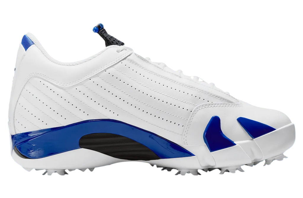 Air Jordan 14 Golf White / Hyper Royal - Image 3