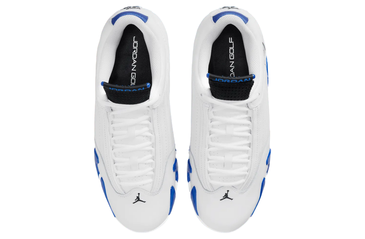 Air Jordan 14 Golf White / Hyper Royal - Image 4