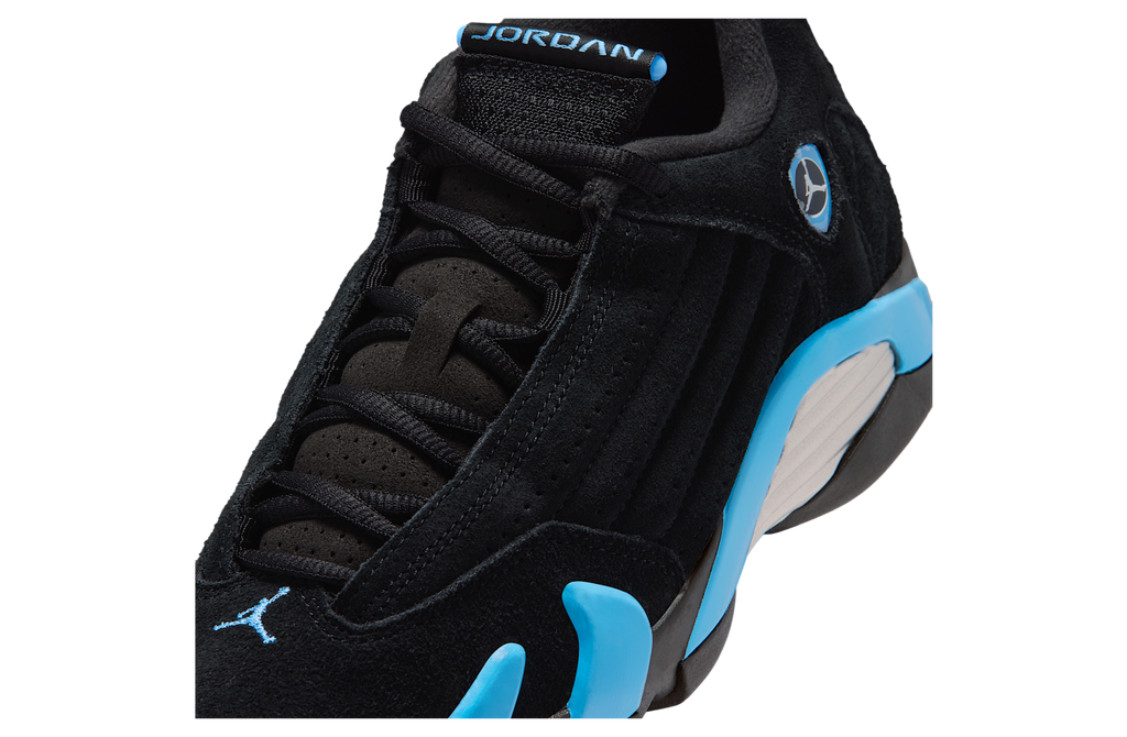 Air Jordan 14 GS Black / University Blue - Image 7
