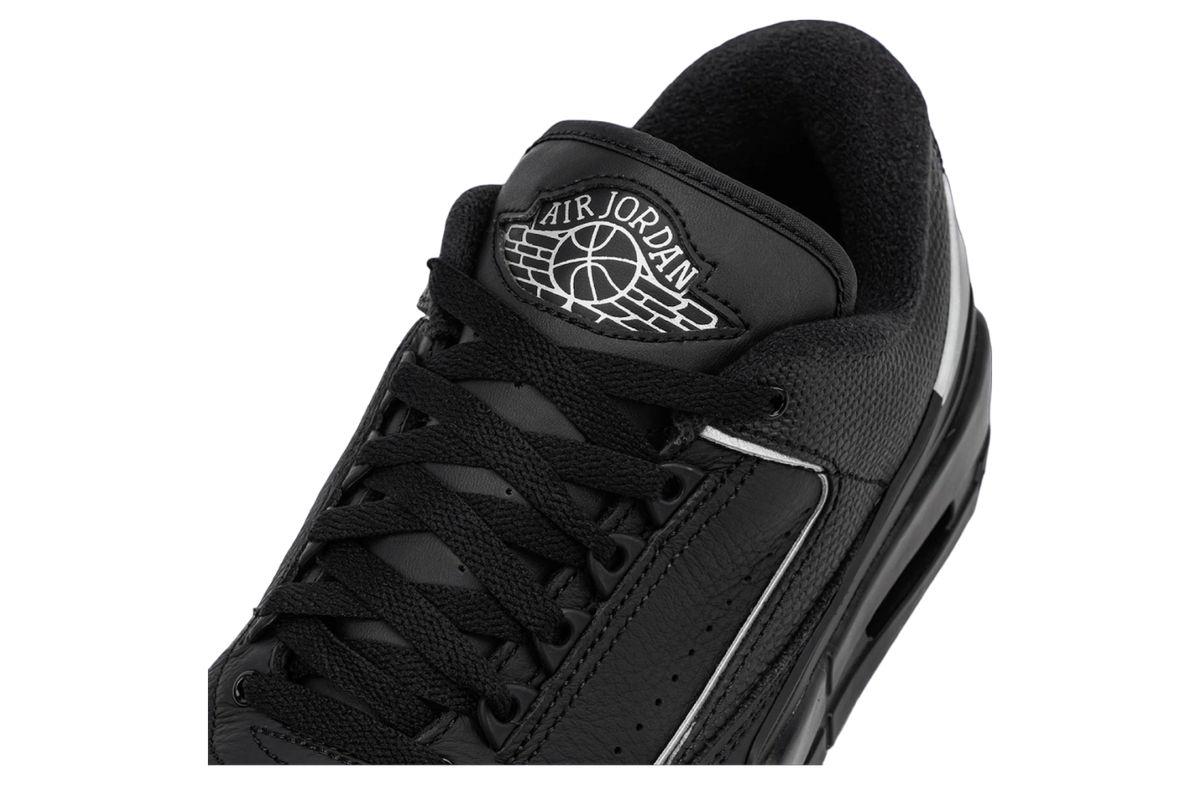 Air Jordan 2/3 Black / Metallic Silver - Image 2