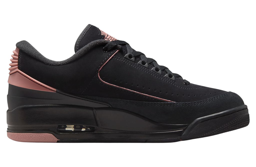 Air Jordan 2/3 Black / Rust Pink - Image 3