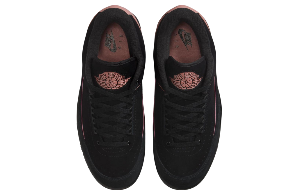 Air Jordan 2/3 Black / Rust Pink - Image 4