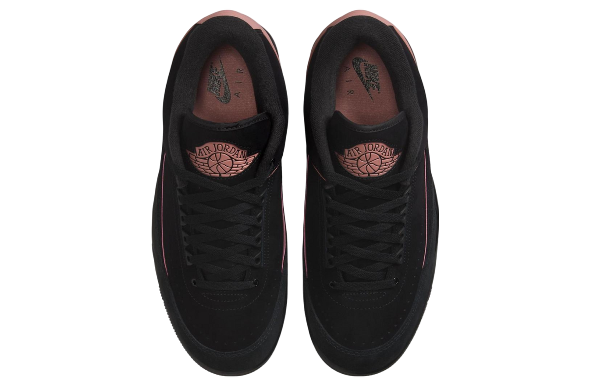 Air Jordan 2/3 Black / Rust Pink - Image 4