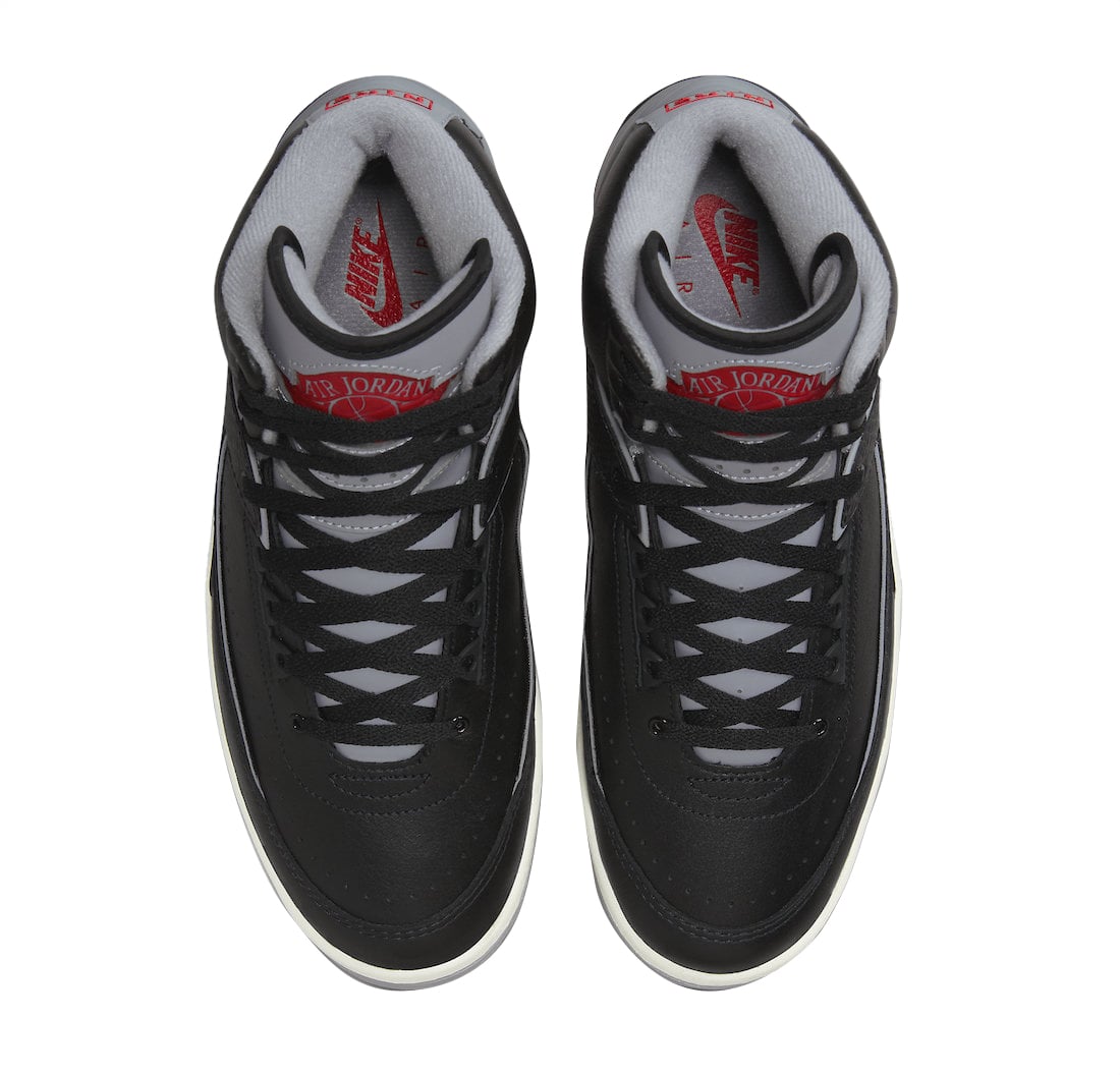 Air Jordan 2 Black Cement - Image 4