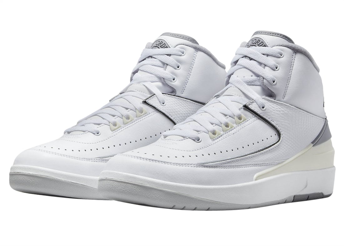Air Jordan 2 Cement Grey - Image 2