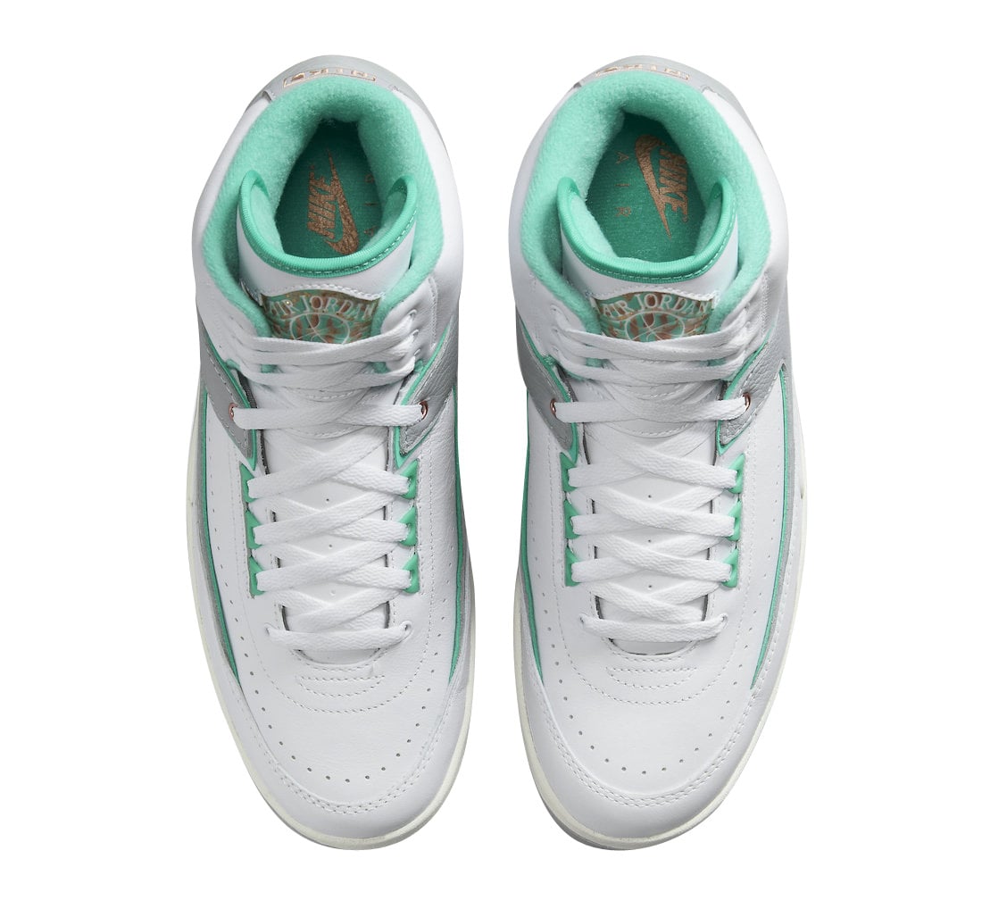Air Jordan 2 WMNS Crystal Mint - Image 4