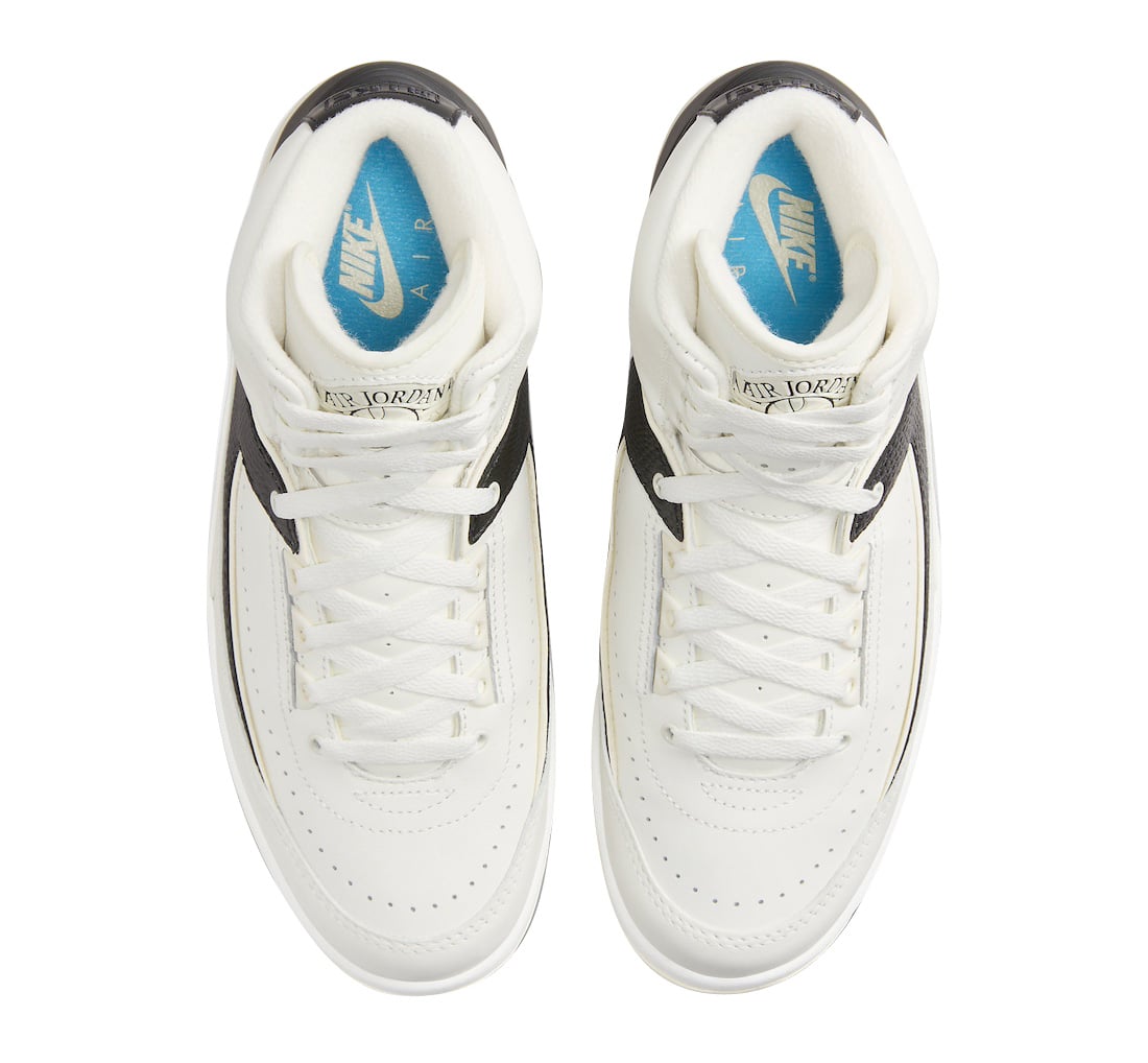 Air Jordan 2 WMNS Sail Black - Image 4
