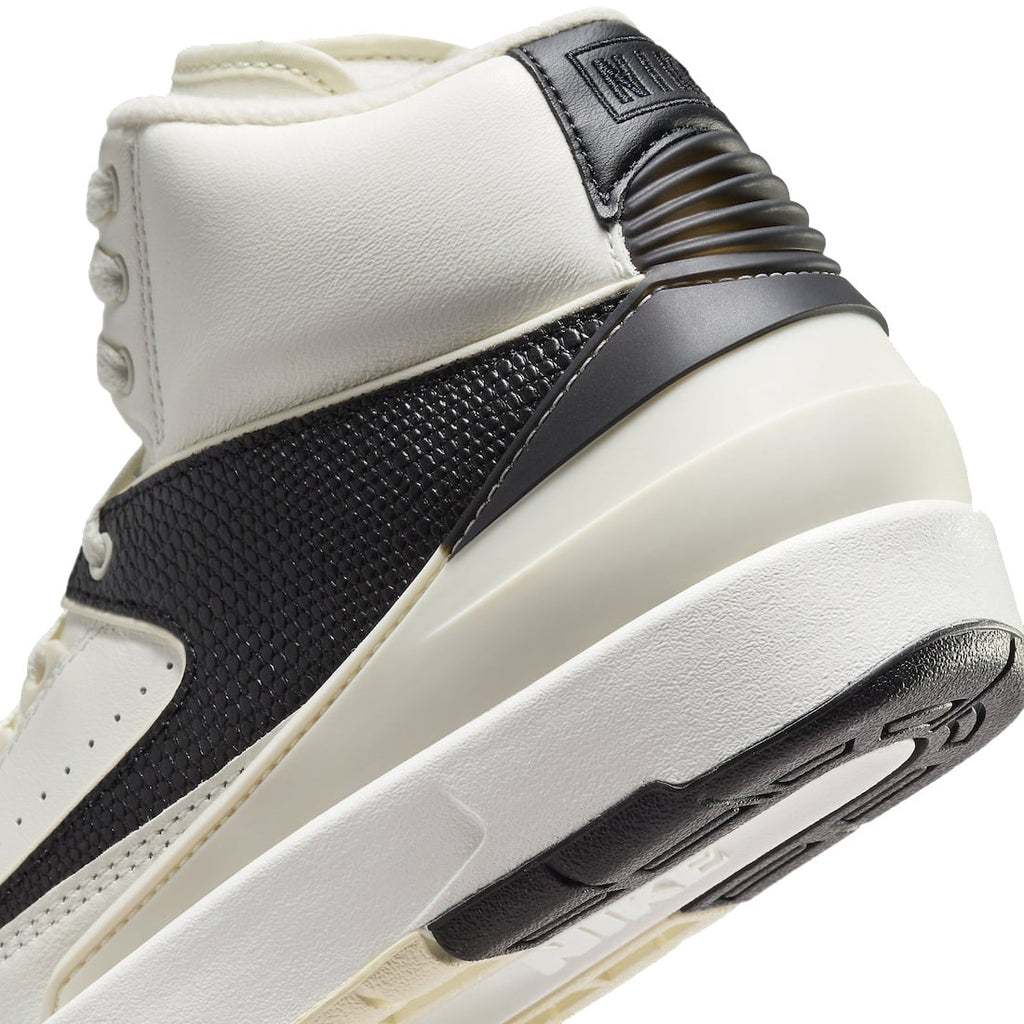 Air Jordan 2 WMNS Sail Black - Image 8