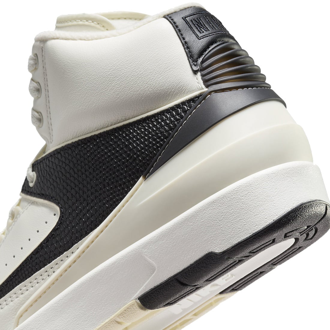 Air Jordan 2 WMNS Sail Black - Image 8