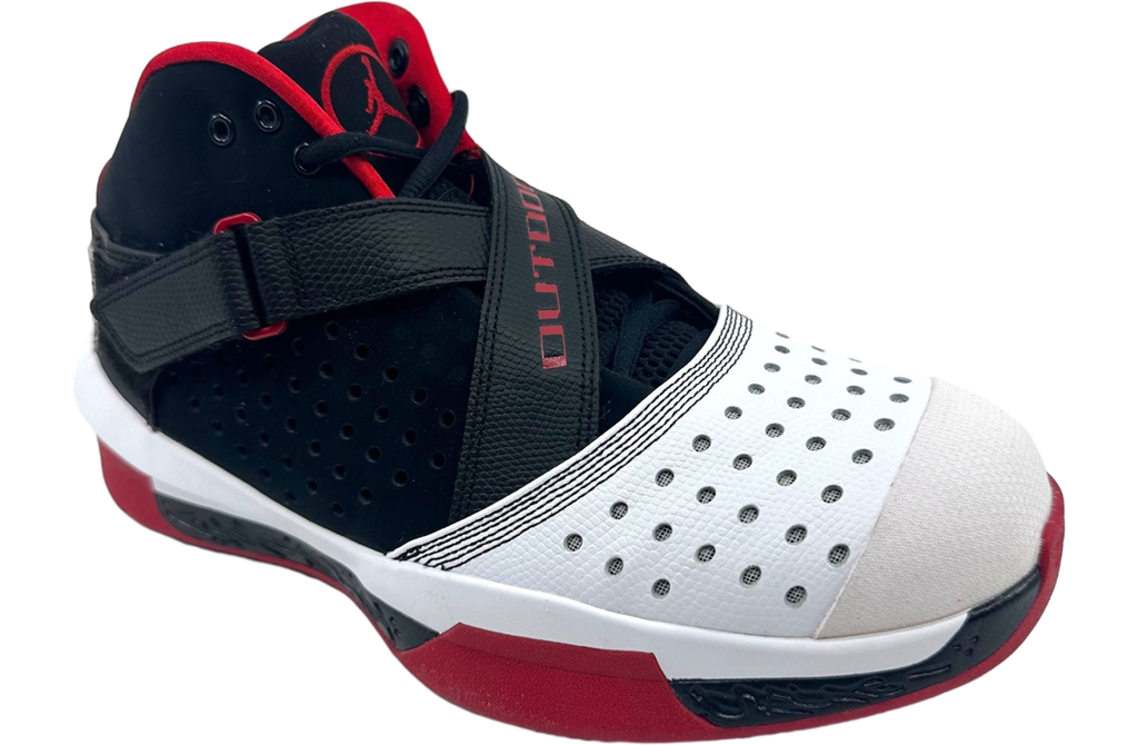 Air Jordan 2010 Outdoor White Red Black - Image 2