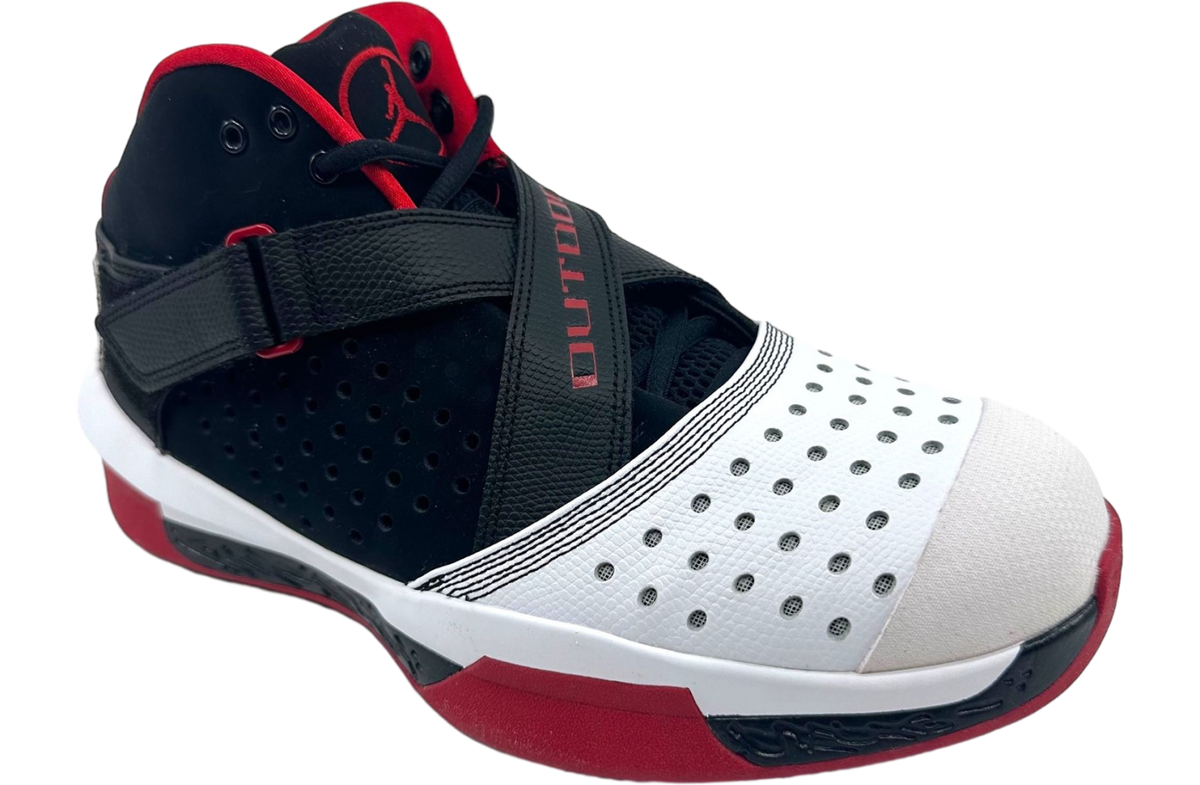 Air Jordan 2010 Outdoor White Red Black - Image 2